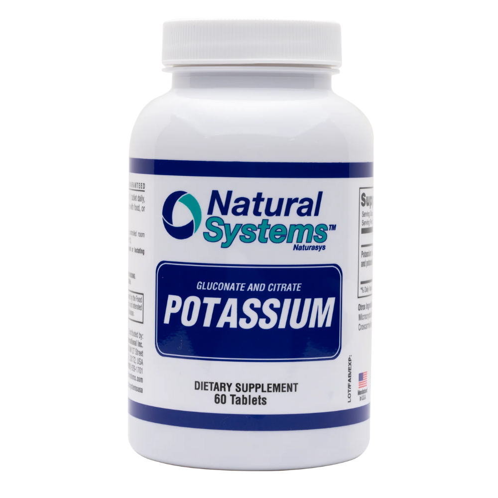 Natural Systems Potassium Tablets (60 ct) by Farmacias Savia