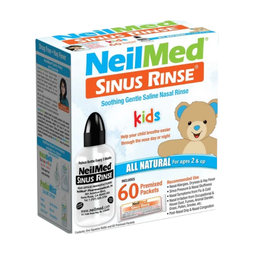 NeilMed Pediatric Sinus Rinse Saline Spray DestGlow