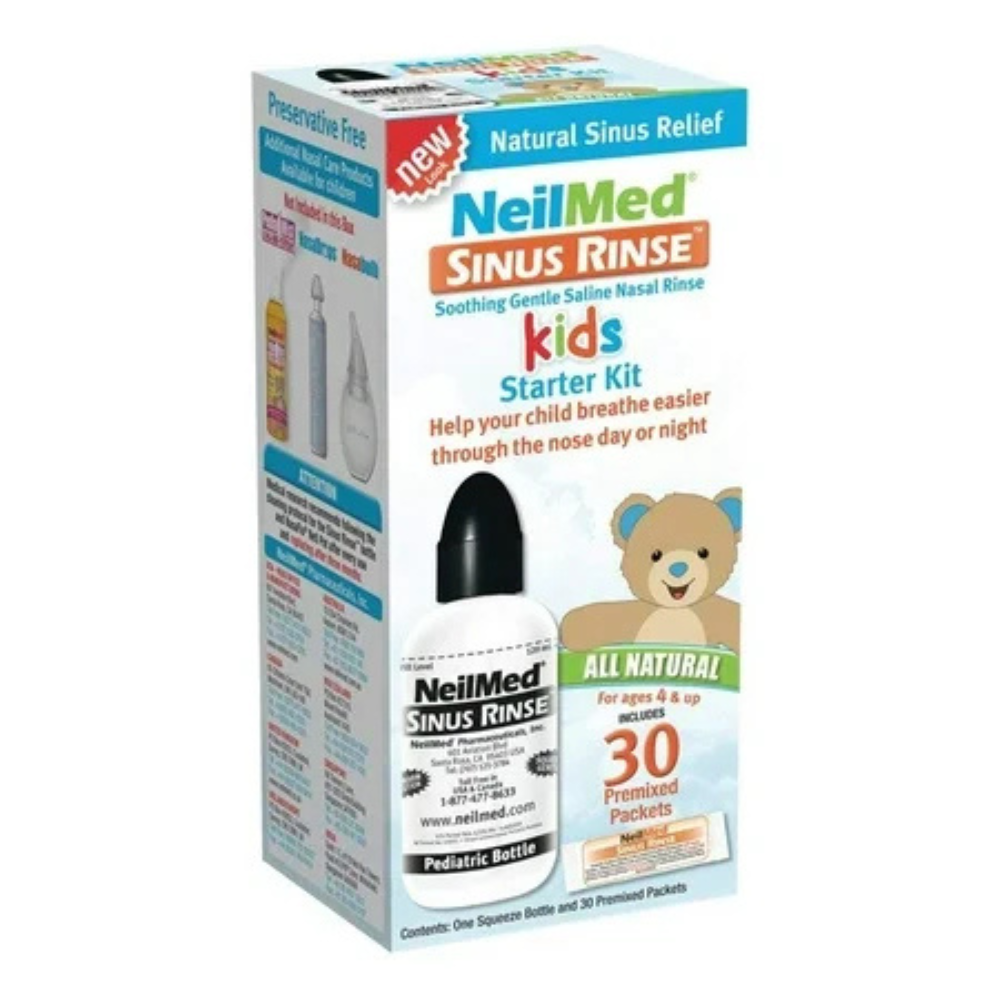 NeilMed Sinus Rinse Kids, 1 bottle + 28 packets DestGlow