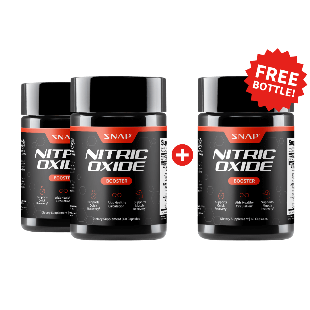 Nitric Oxide Booster - Buy 2, Get 1 Free! by Snap Supplements