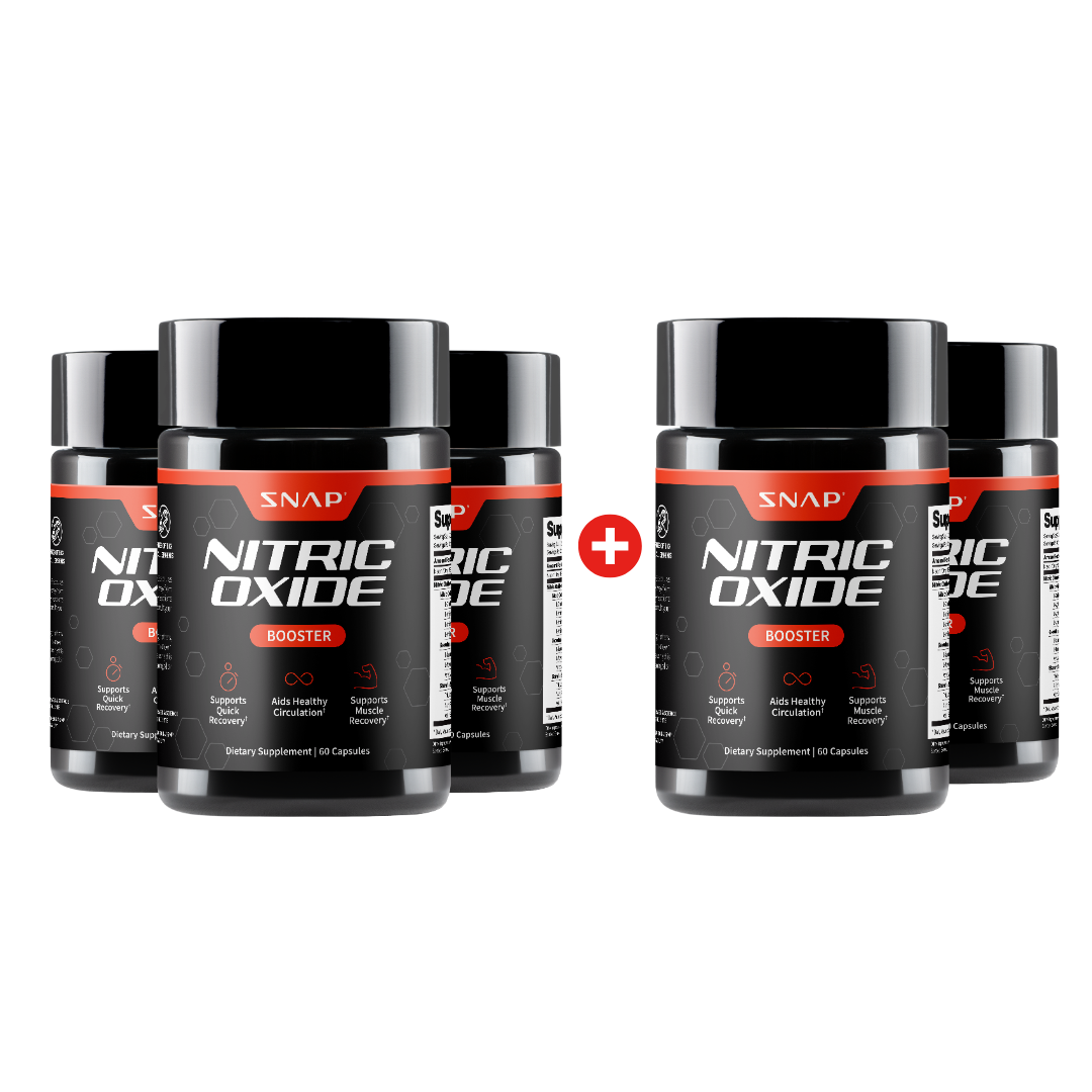 Nitric Oxide Booster - Buy 3, Get 2 FREE! by Snap Supplements