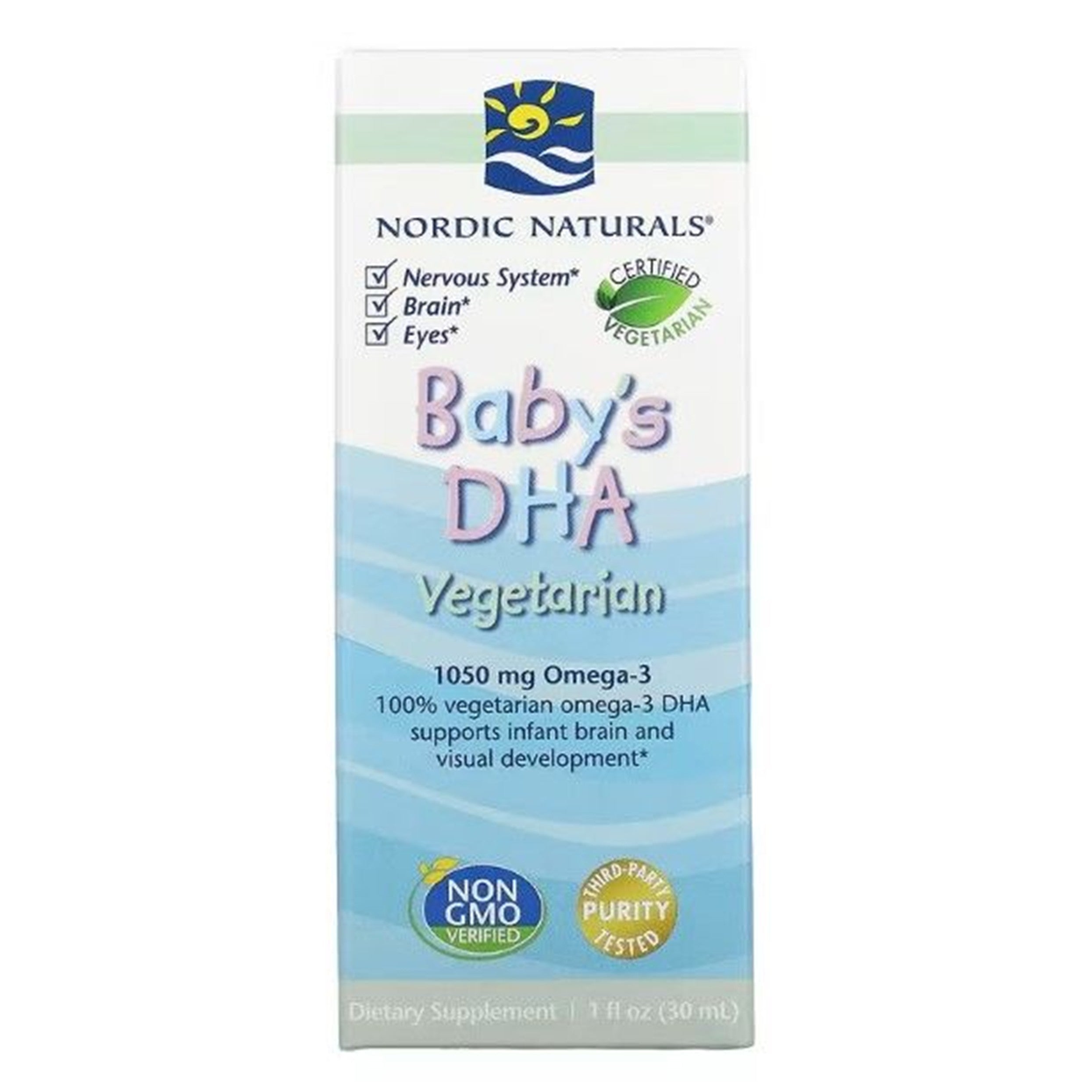 Nordic Naturals Baby’s DHA Vegetarian – 1 fl oz (30 ml) by Top Vita Shop