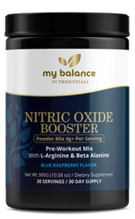 Nitric Oxide Booster Powder Mix – Blue Raspberry Flavor