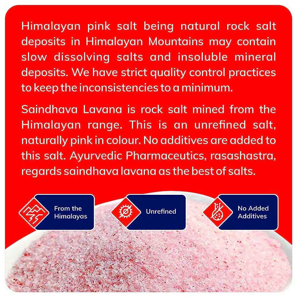 24 Mantra Organic Himalayan Rock Salt Powder