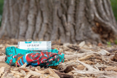 Triple Butter Lip Balm - Vegan Moisturizing Balm with Shea, Cocoa & Mango Butter