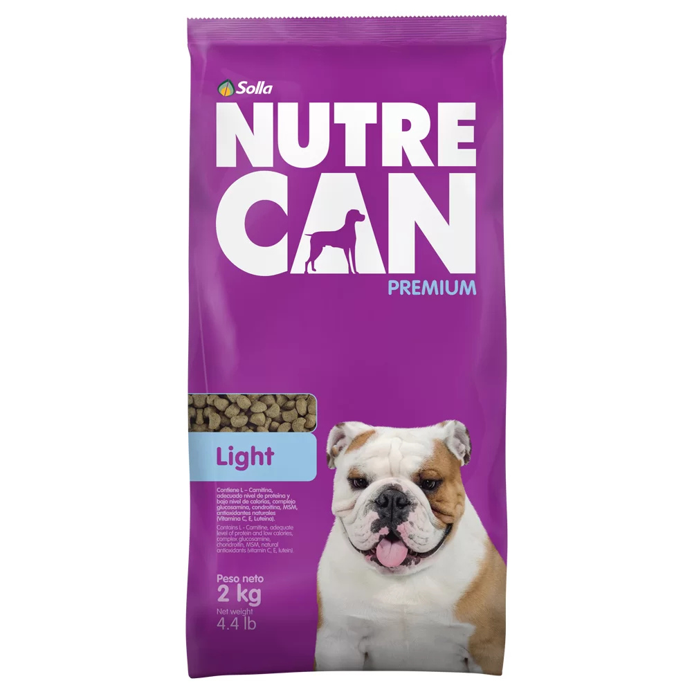 Solla Nutrecan Premium Light Dog Food (4.4 lb / 2 kg) DestGlow