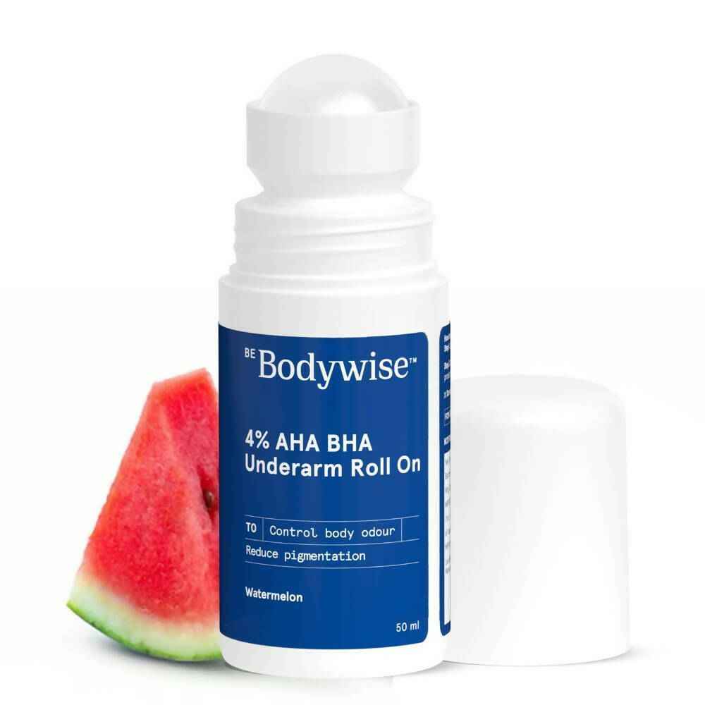 BeBodywise 4% AHA BHA Underarm Roll On - Watermelon