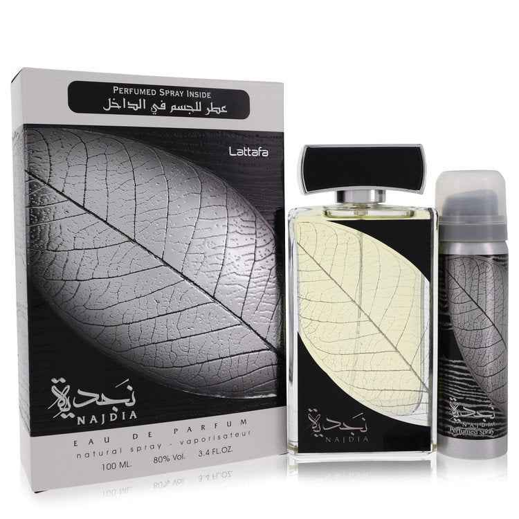 Najdia by Lattafa Eau De Parfum Spray Plus 1.7 oz Deodorant 3.4 oz for Women