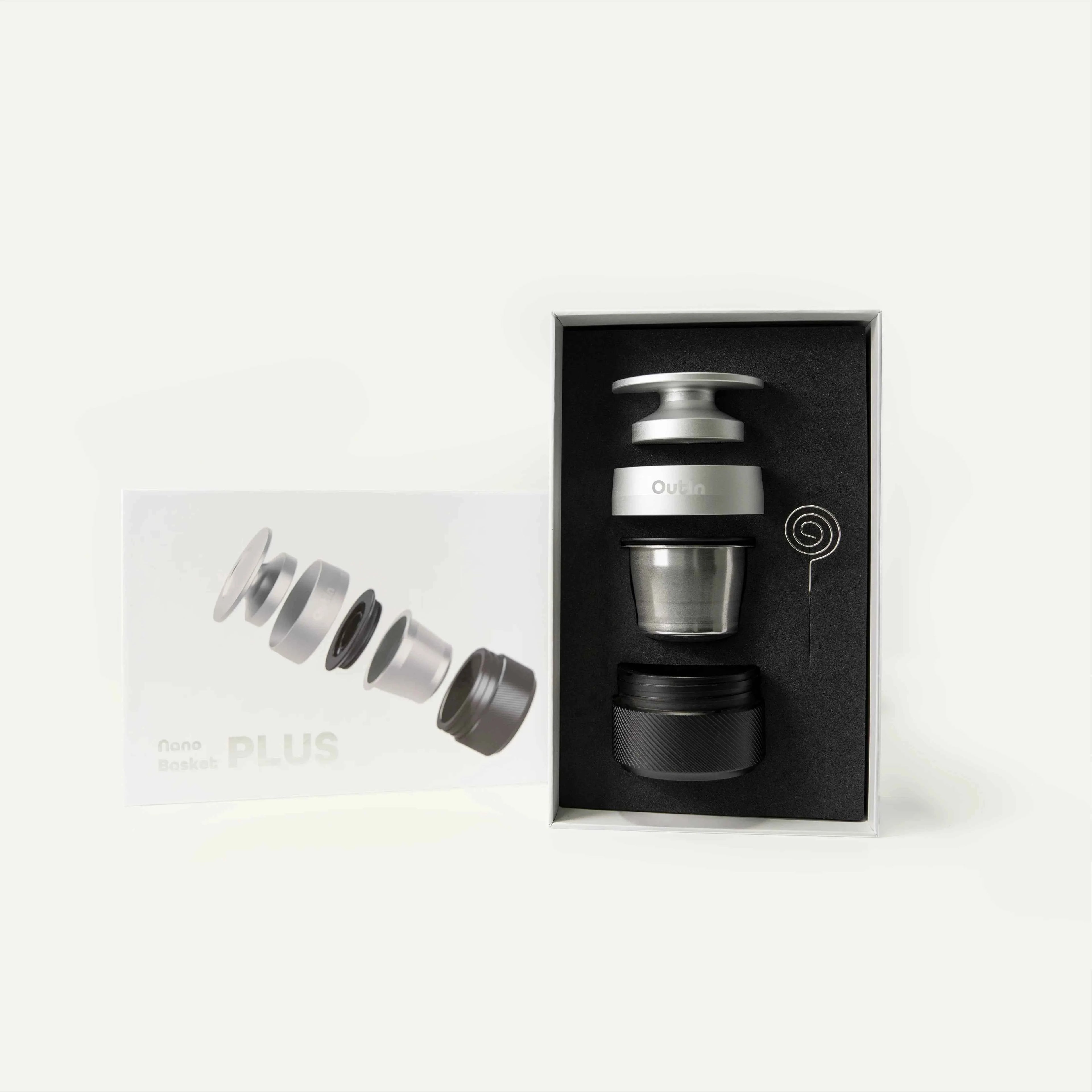 Nano Portable Espresso Machine Basket Plus (16-18g) by OutIn