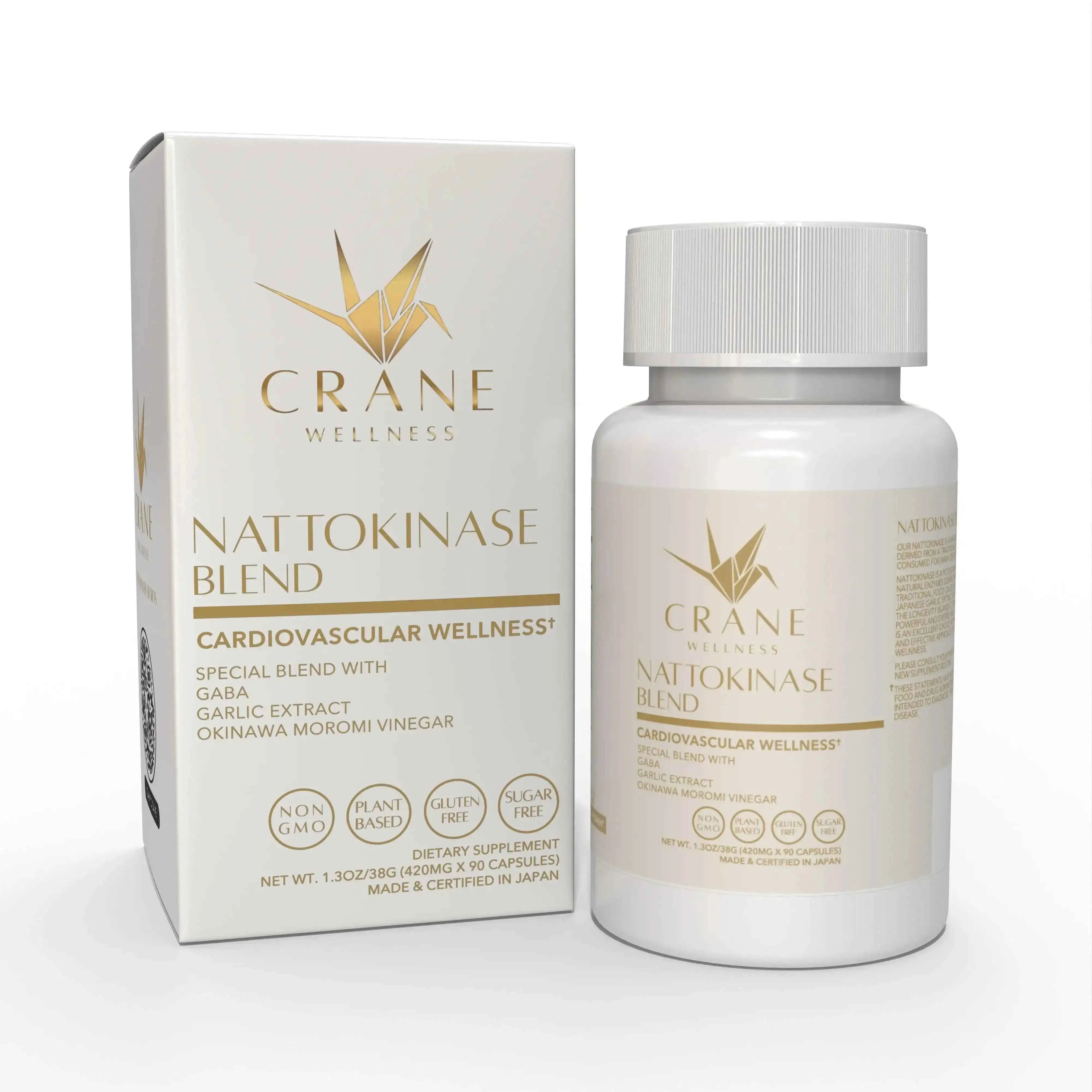 Nattokinase Blend 6,000 FU Cardiovascular Support Capsules