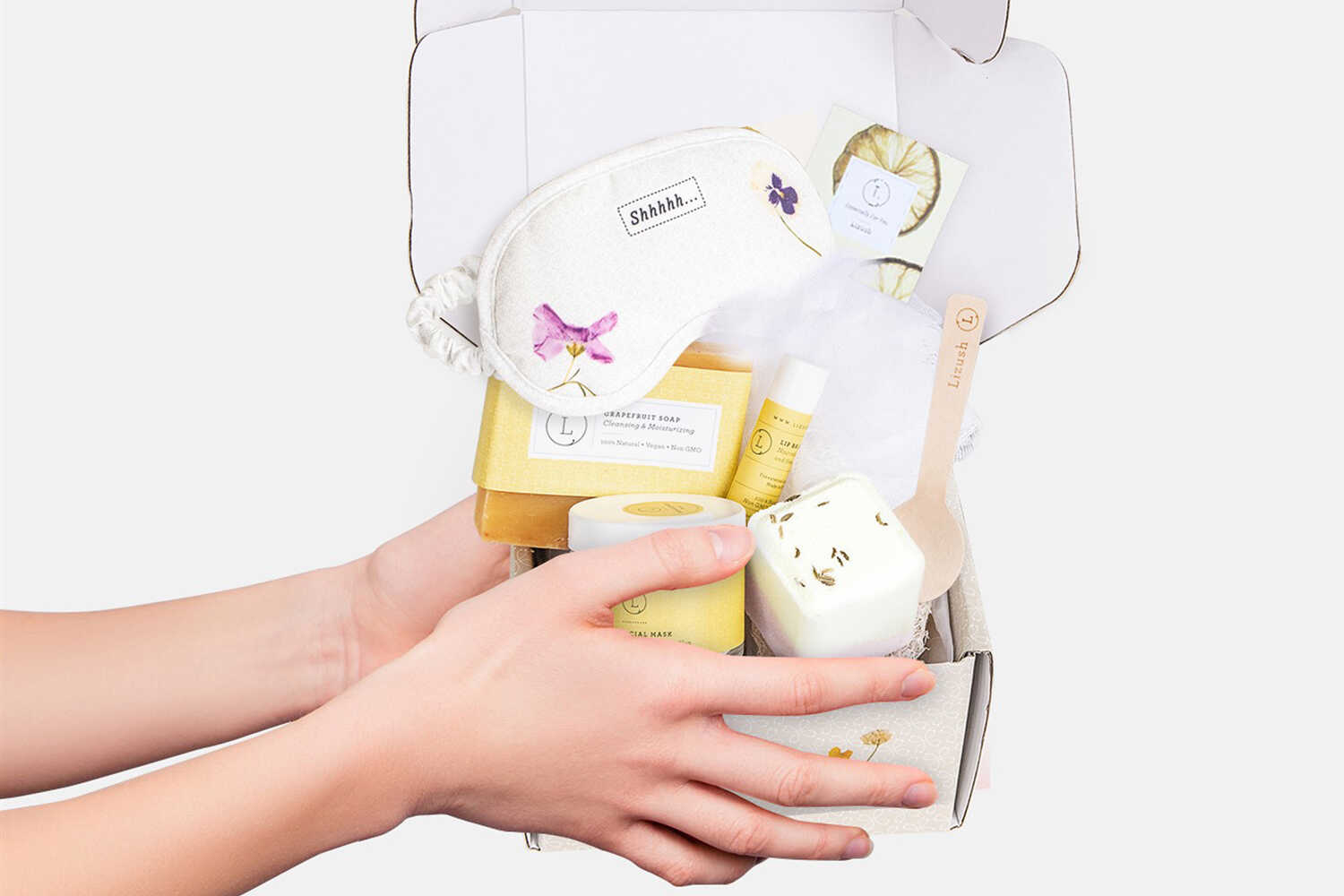 Natural Citrus Bath & Body Skincare Set, A Thoughtful & "Thinking of You" Gift by Lizush