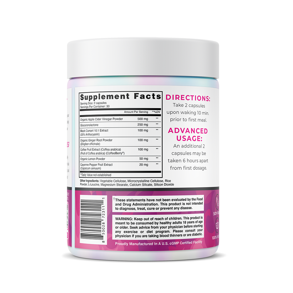 Natural Fat Burner by ONE SOL™ | Natural Plant Based Supplements
