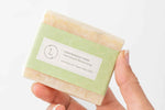 2 x Lemongrass Natural Soap Bar, Handmade Body Soap Gift