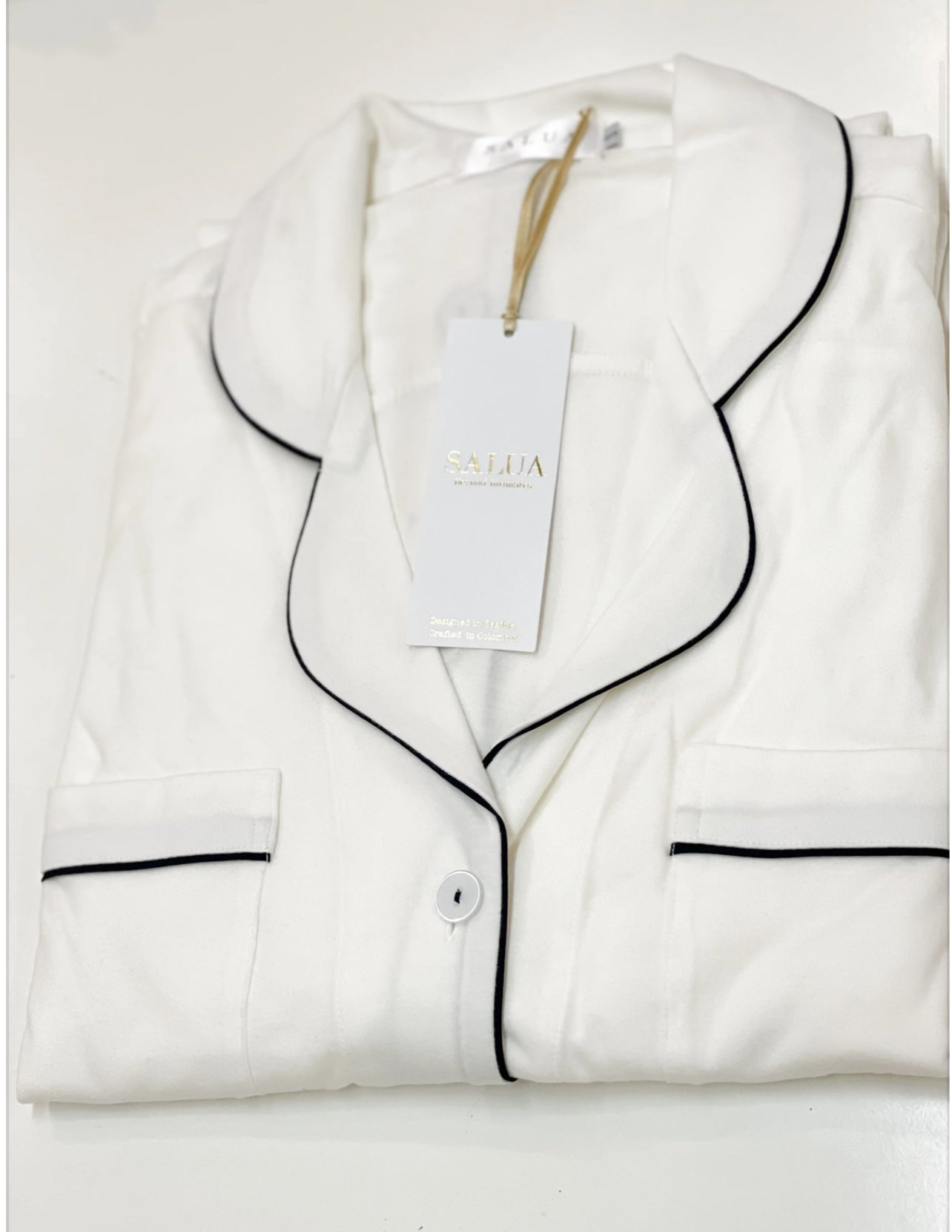 Classic Luxury Capri Pajamas in Brushed Pima Cotton