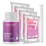 Boric Acid Vaginal Suppositories for Yeast Infection with Applicators (28/28ct)