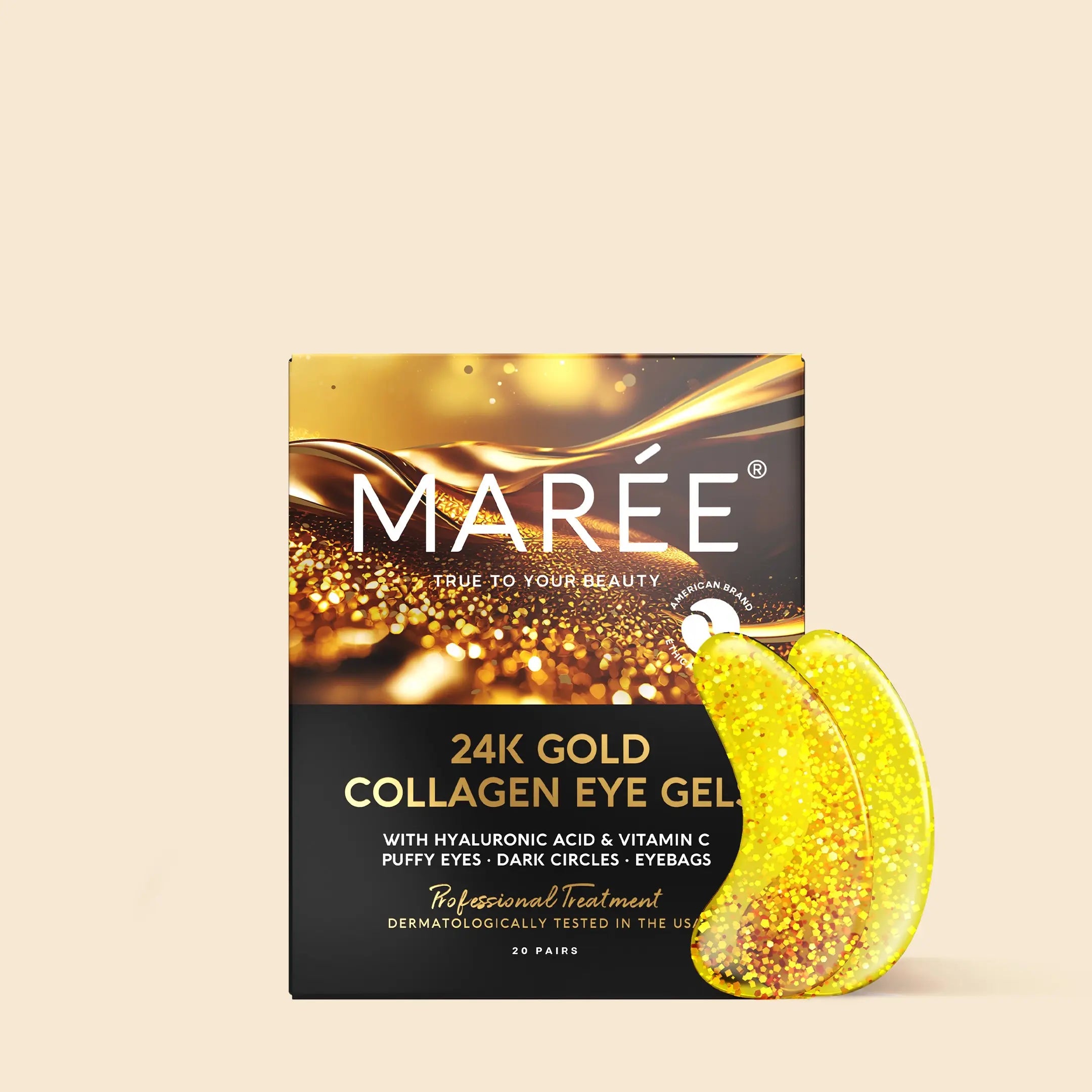 24K Gold Anti-Aging Eye Patches DestGlow