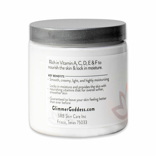 Organic Whipped Body Butter - Lemon Verbena Moisturizer for Dry Skin