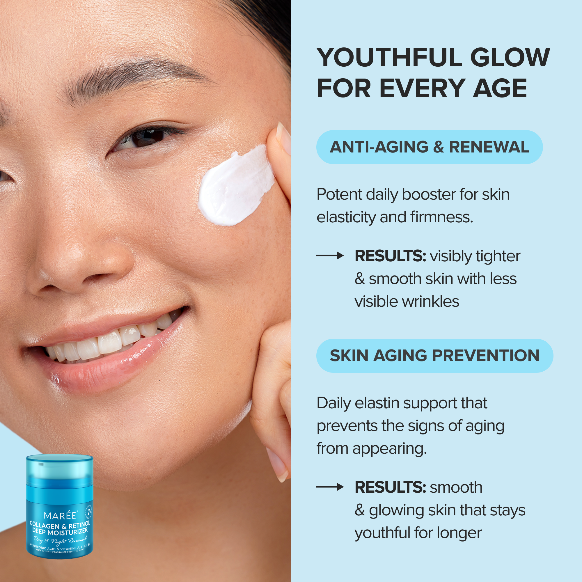 Retinol & Collagen Anti-Age Cream by Maree