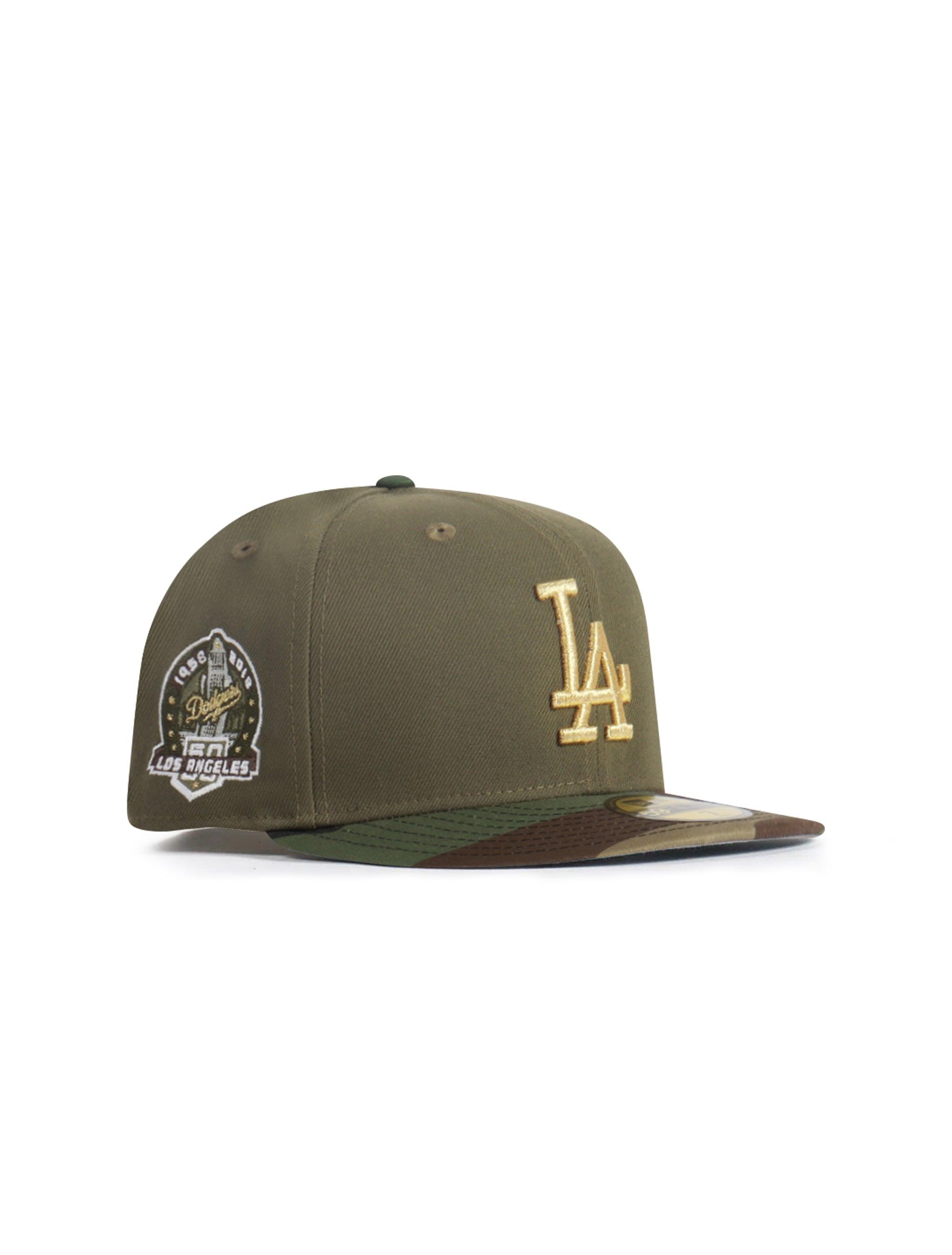 New Era 5950 La Dodgers "50Th Anniversary" Hat by Denim Exchange