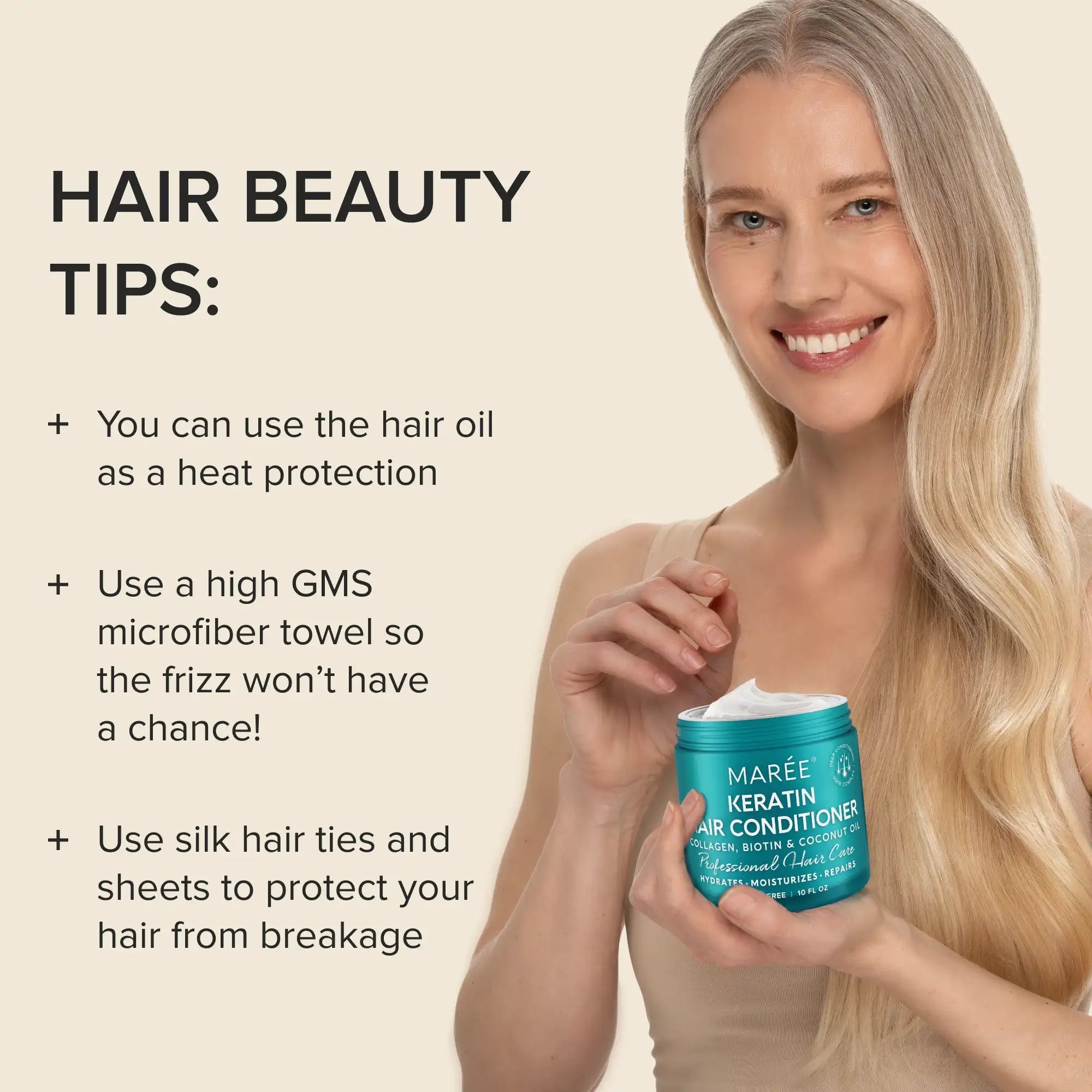 Keratin Mask for Damaged Hair by Maree