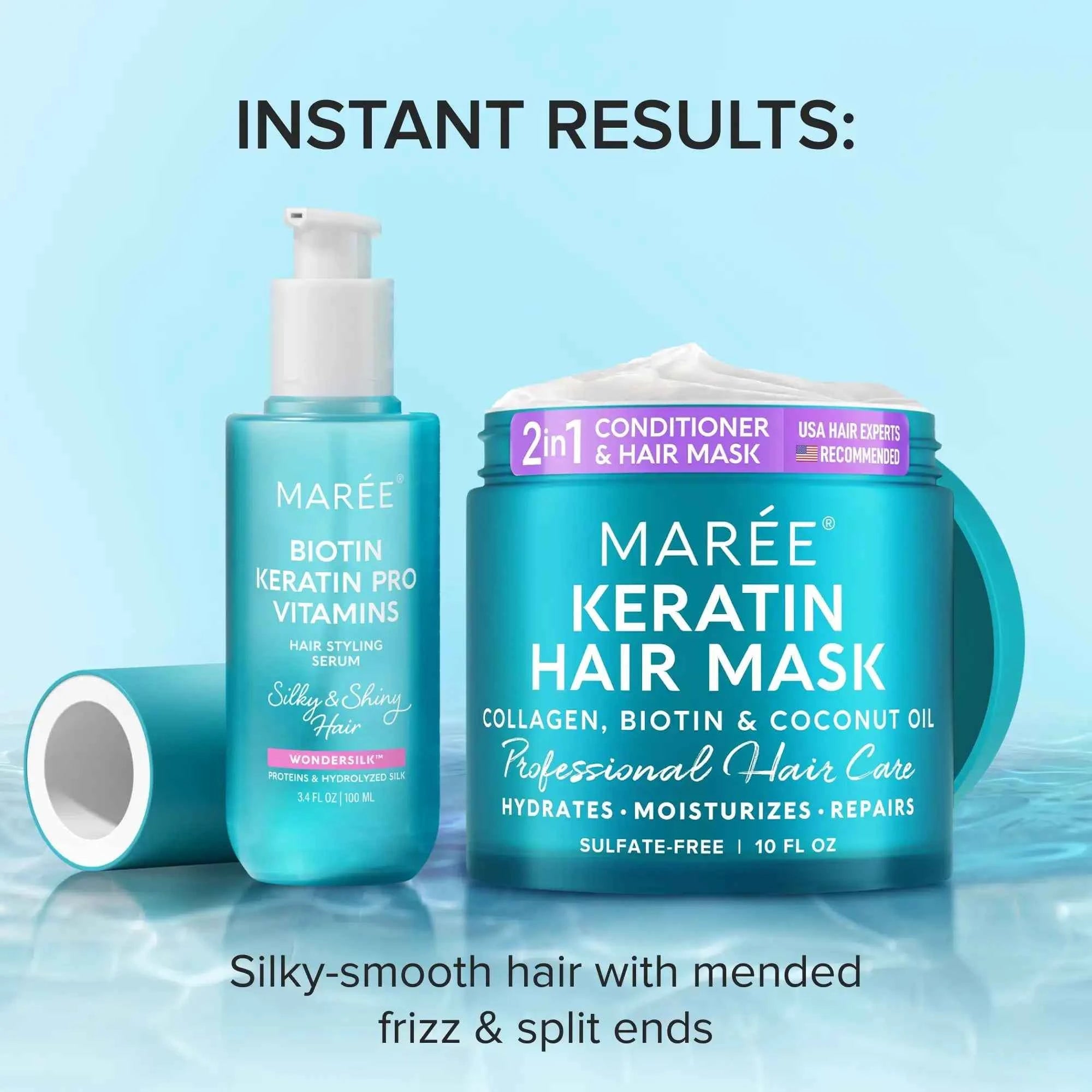 Keratin Mask for Damaged Hair by Maree