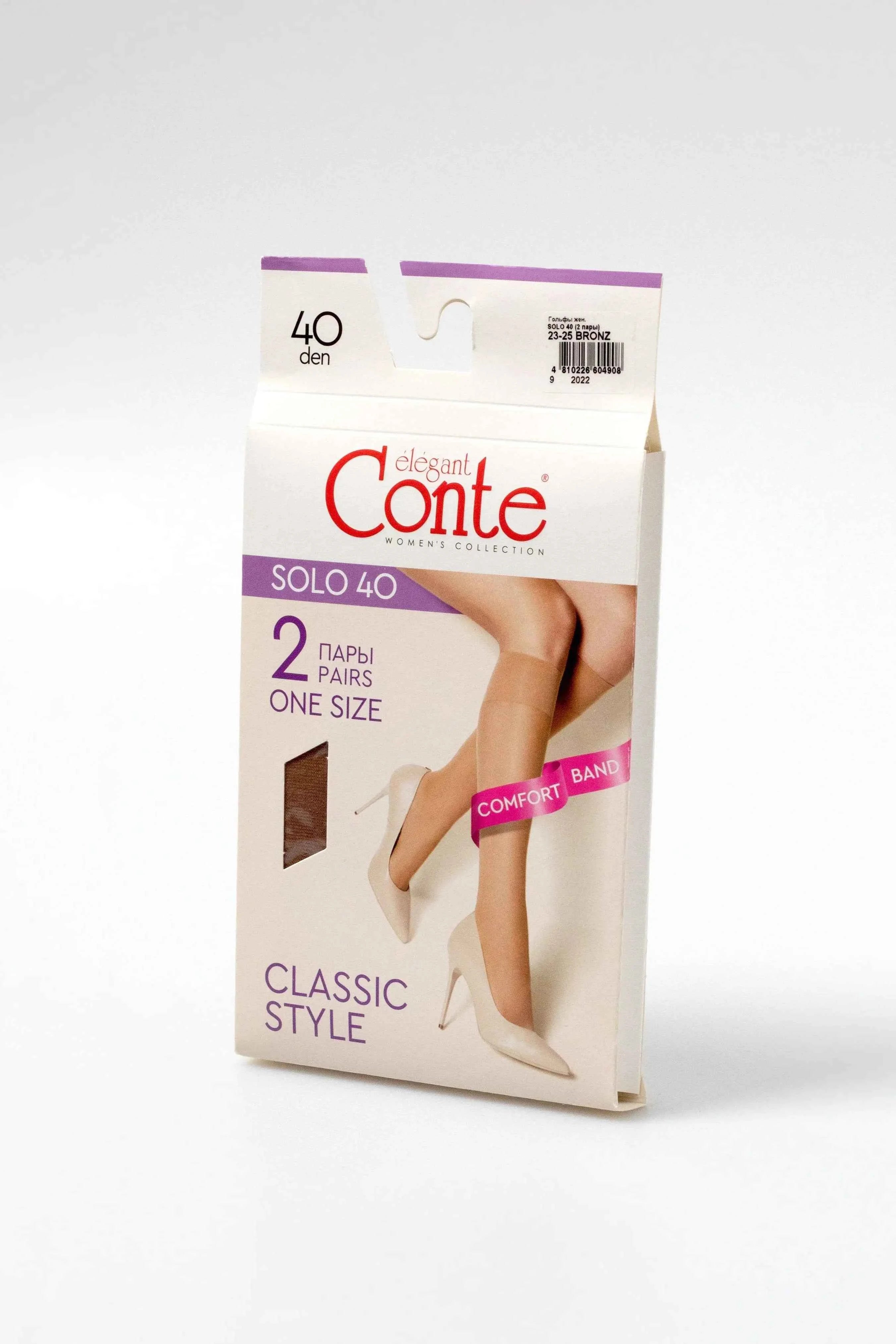 Knee Highs Conte Solo 40 Den (2 pairs)