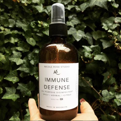 Immune Defense Organic All-Purpose Disinfectant Spray - Natural Antibacterial 2oz