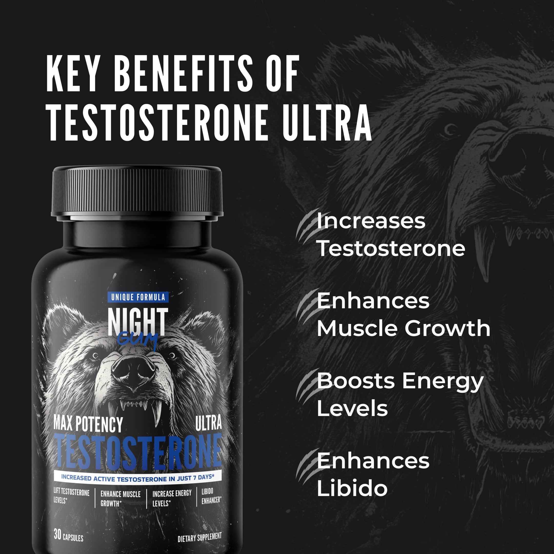 Night Gum Testosterone Ultra Boost