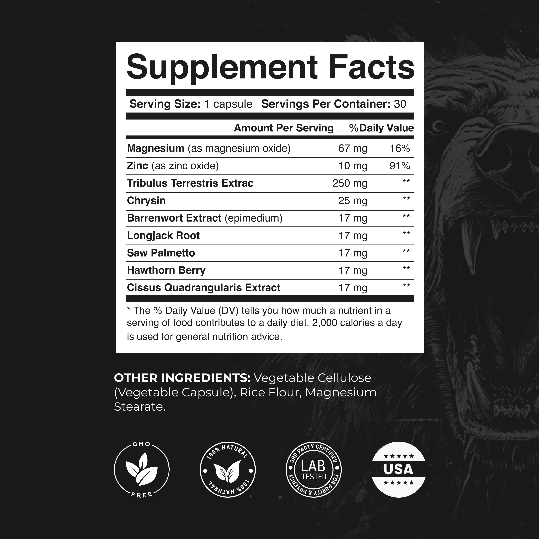 Night Gum testosterone support complex by RevitMe - Supplements Store