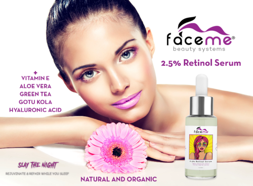 2.5% Retinol Serum - Anti-Aging Face Serum for Wrinkles & Fine Lines
