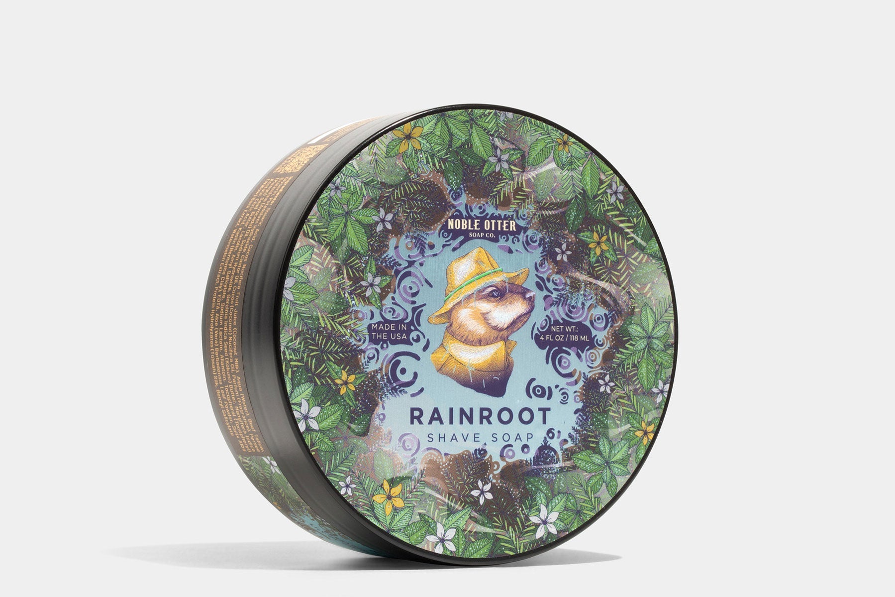 Rainroot Shave Soap by Noble Otter