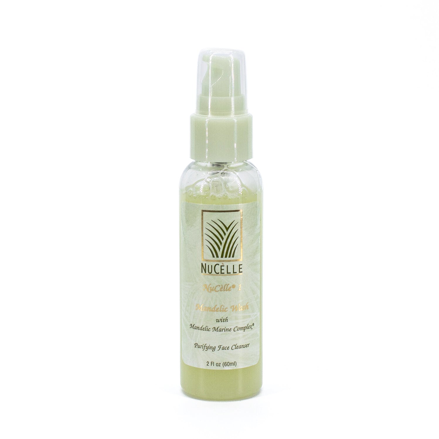 NuCelle 1 Mandelic Wash Purifying Face Cleanser 2oz - Missing Box - DestGlow