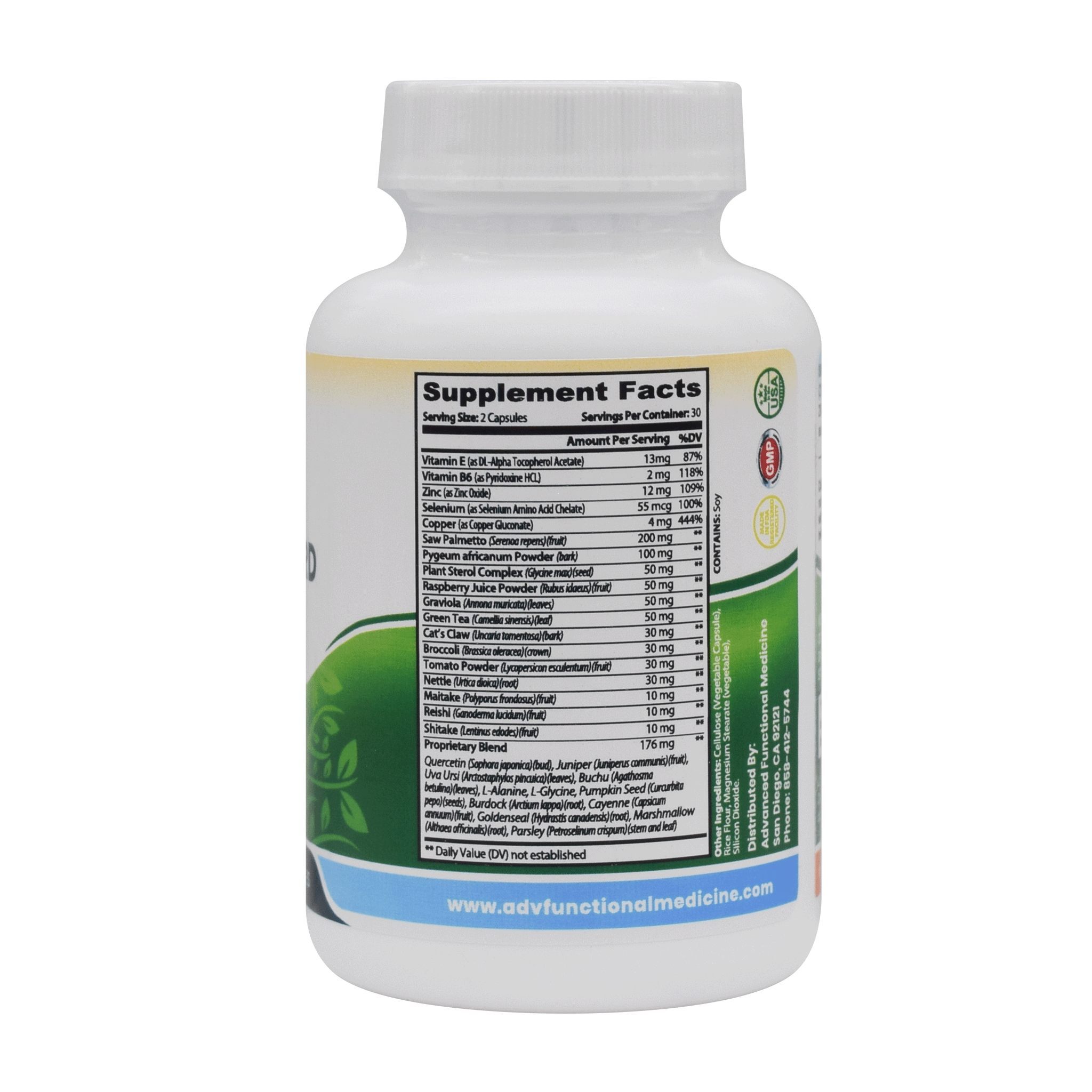 Nutra-Guard for men and women (Supports hair loss / prostate support) by Advanced Functional Medicine Supplements