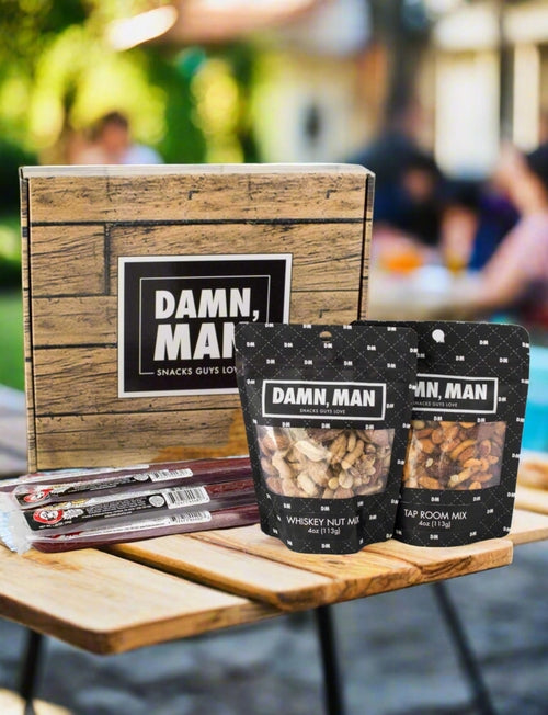 Gourmet Beef & Nuts Snack Box - High-Protein Gift for Men