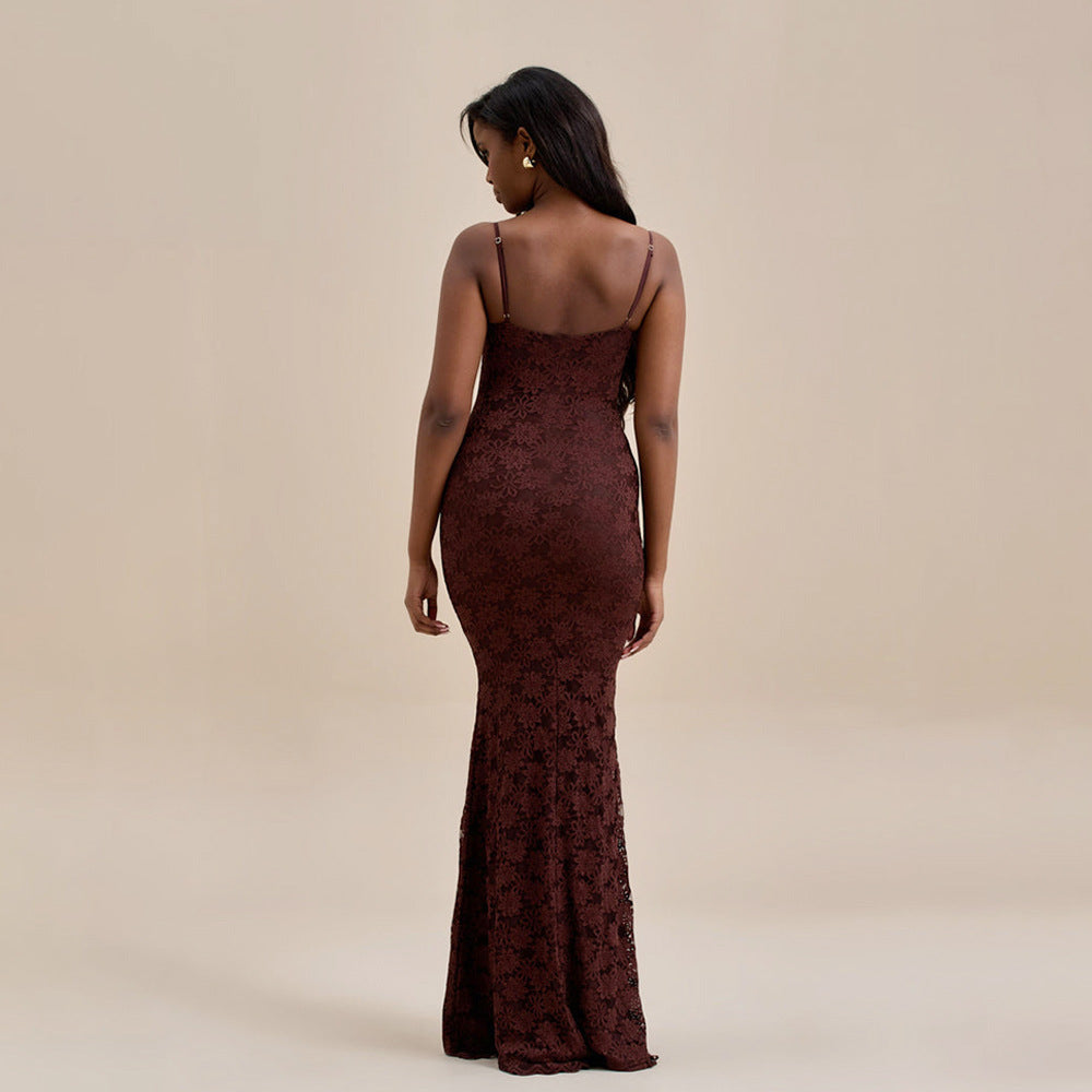 Summer Arrival Sexy Sheath Dress Sexy Backless Lace Strap Dress for Women by Ragazza