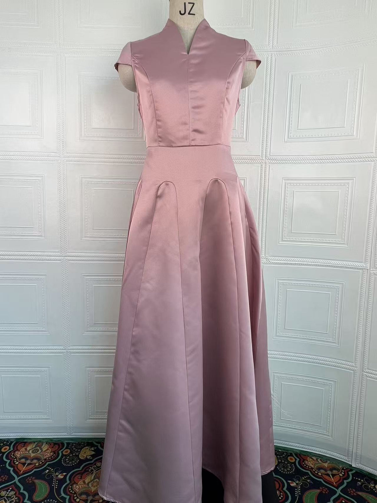 Summer French Elegance Short Sleeved Dress DestGlow