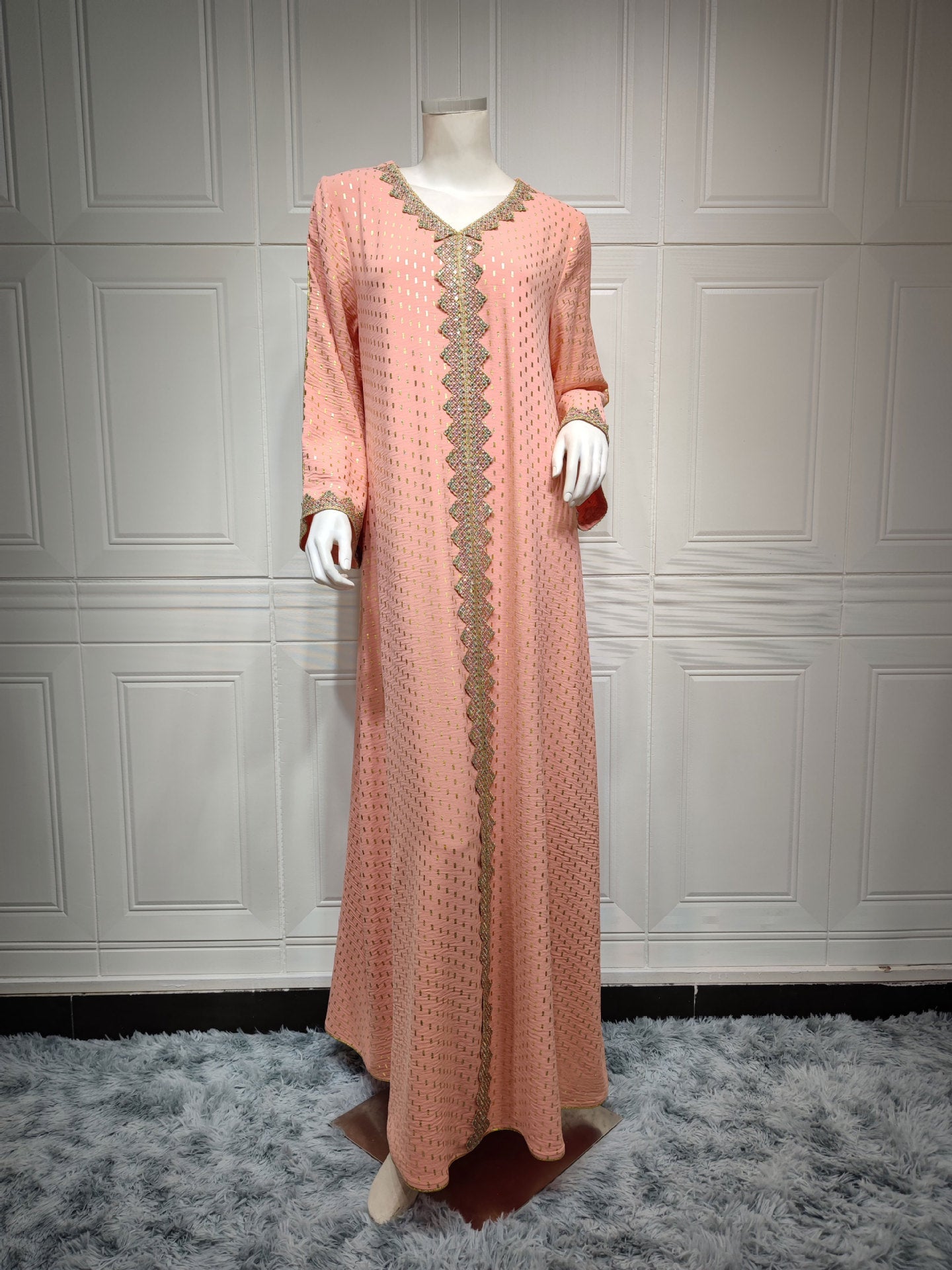 Middle East Women Clothing Autumn Gilding Muslim Gown by Ragazza