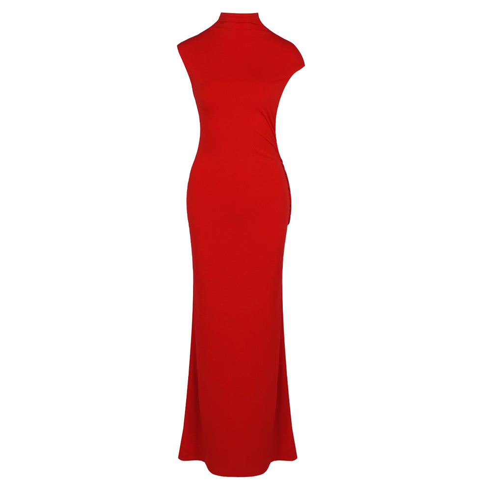 Dress Slim Fit Maxi Dress Wedding Cocktail Annual Meeting Hosting Ceremony Dress High End Vietnamese Niche DestGlow