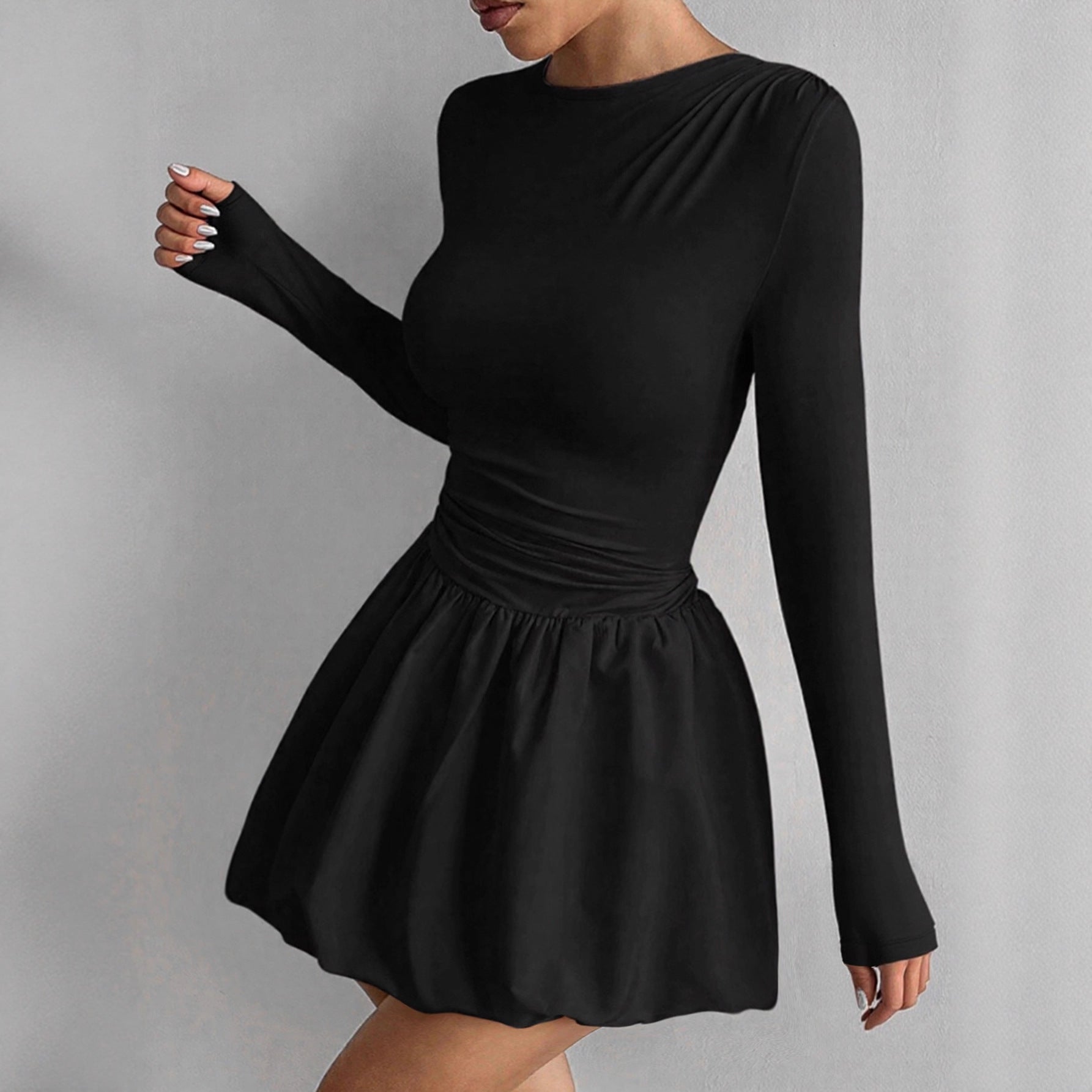 Women Bud Dress Sexy off the Shoulder Solid Color Tube Top Sleeveless by Ragazza