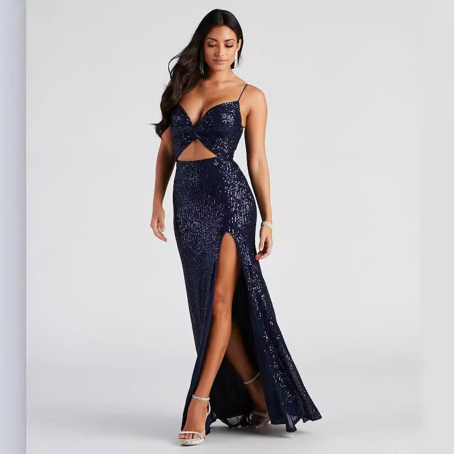 Women Cocktail Nightclub Club Beaded Elegant Sequ Dress by Ragazza