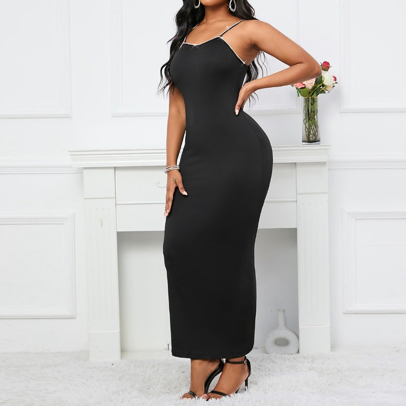 Sexy No Double Layer Handmade Beaded Body Shaping Hip Slimming Long Tight by Ragazza