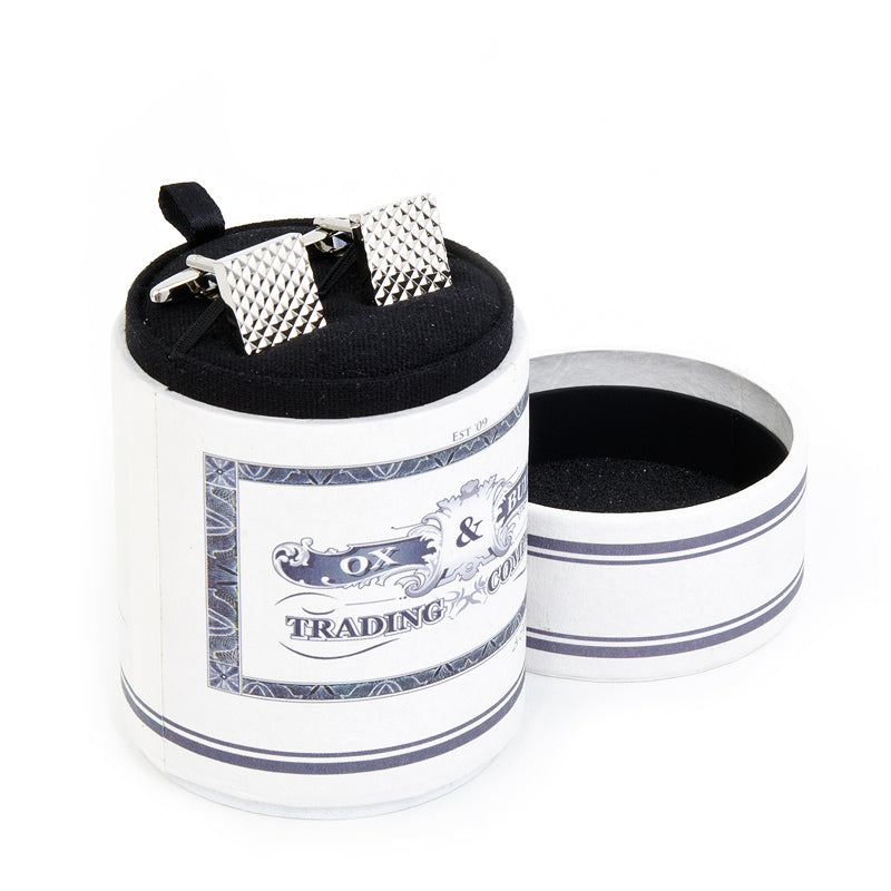 Apex Square Cufflinks by Cufflinks.com