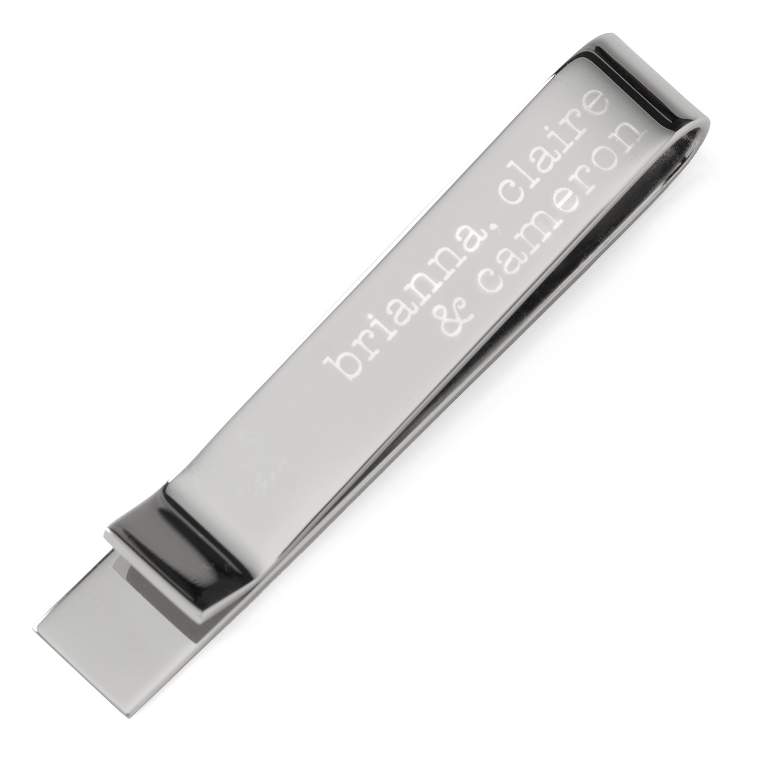 Best Dad Ever Engravable Tie Bar by Cufflinks.com
