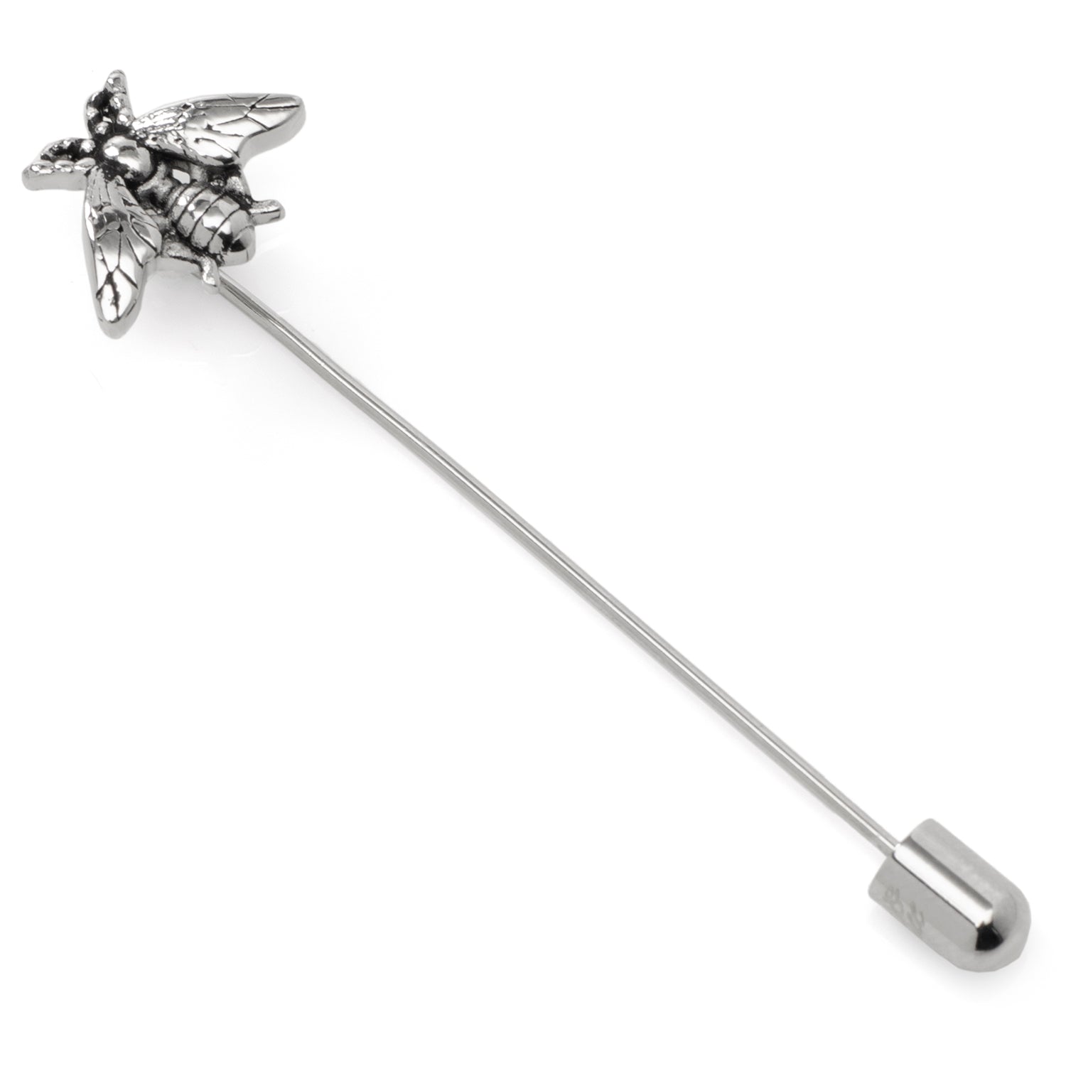 Stainless Steel Bee Stick Pin by Cufflinks.com