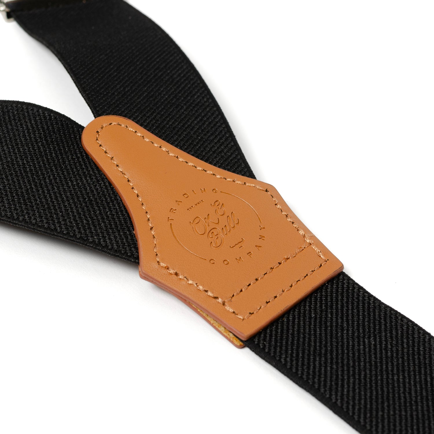 Black Convertible Suspenders by Cufflinks.com