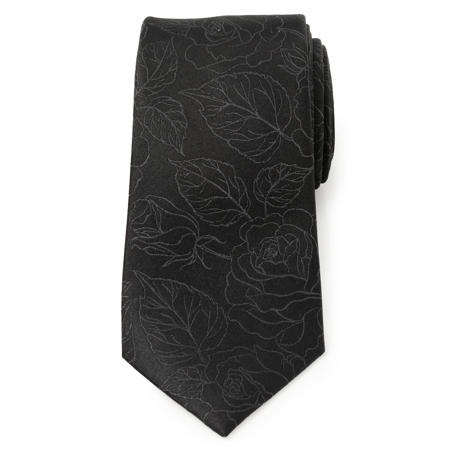 Black Floral Men&