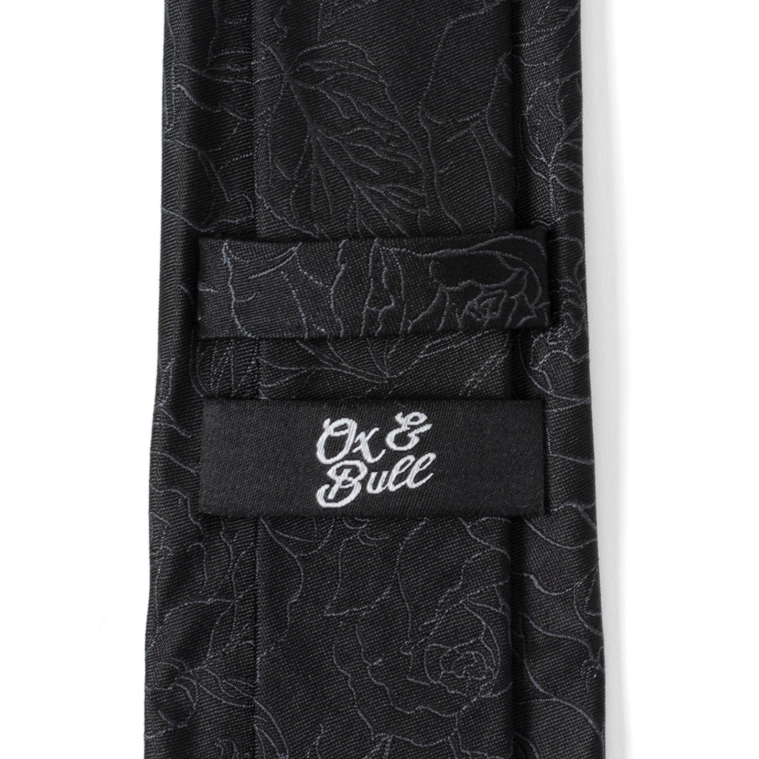 Black Floral Men&