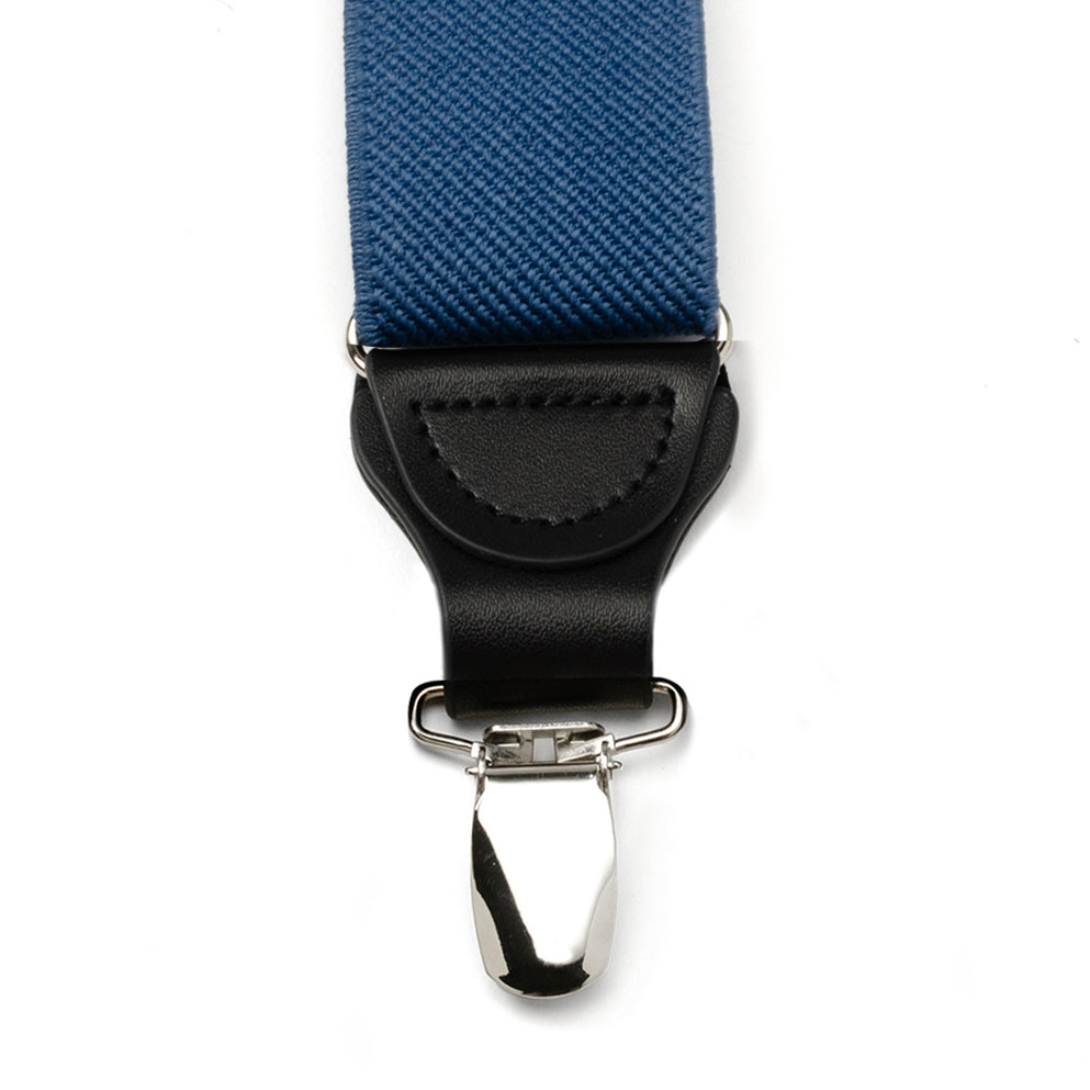 Blue Convertible Suspenders by Cufflinks.com