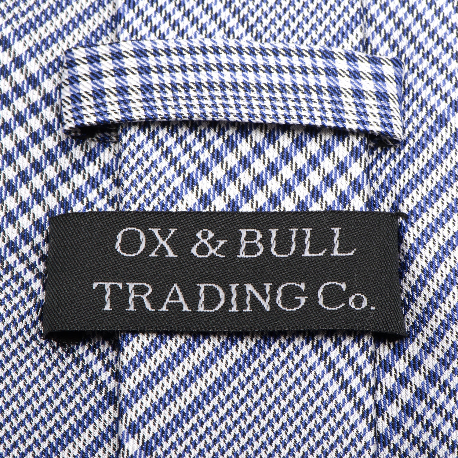 Blue Glen Plaid Silk Tie by Cufflinks.com