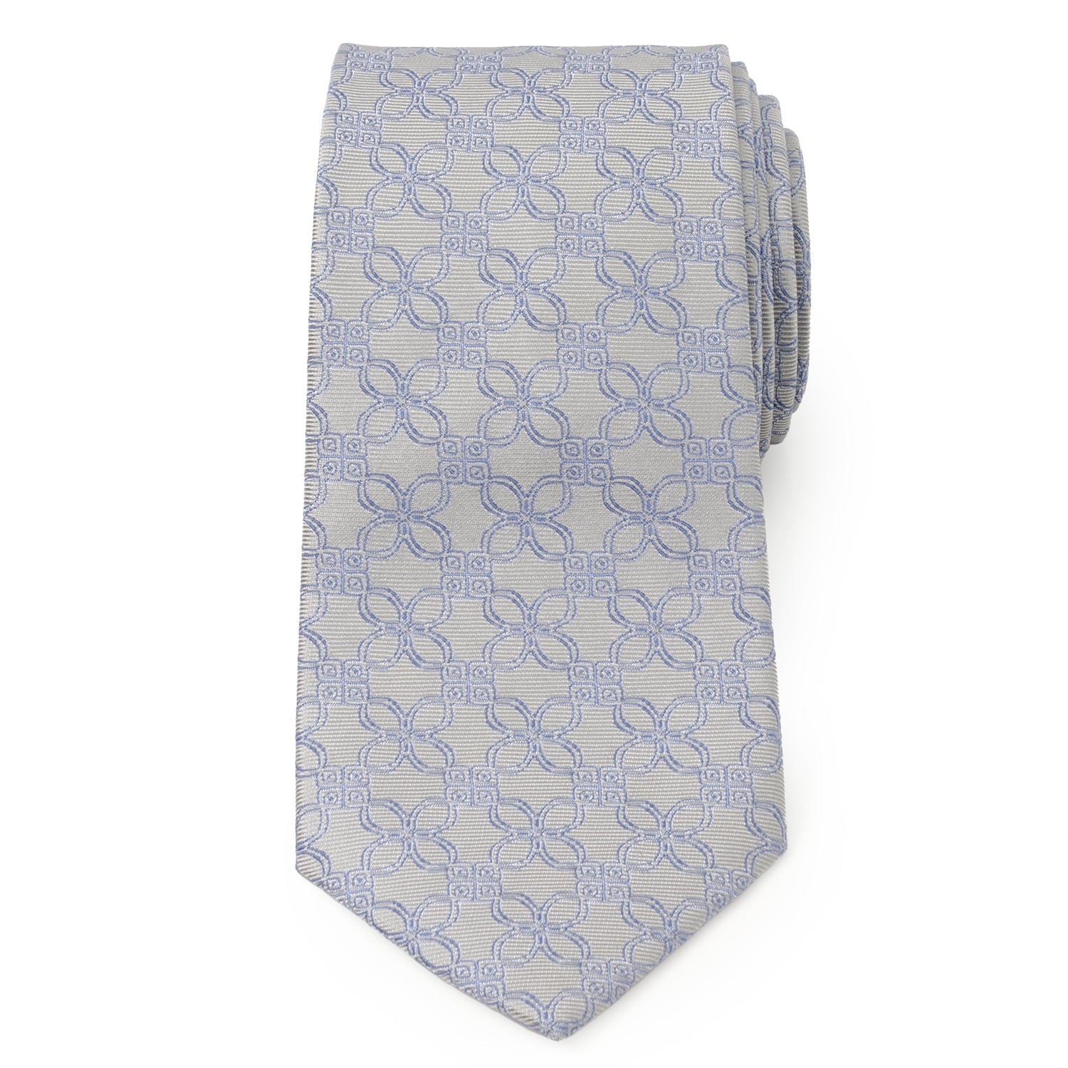 Gray Blue Art Deco Men&